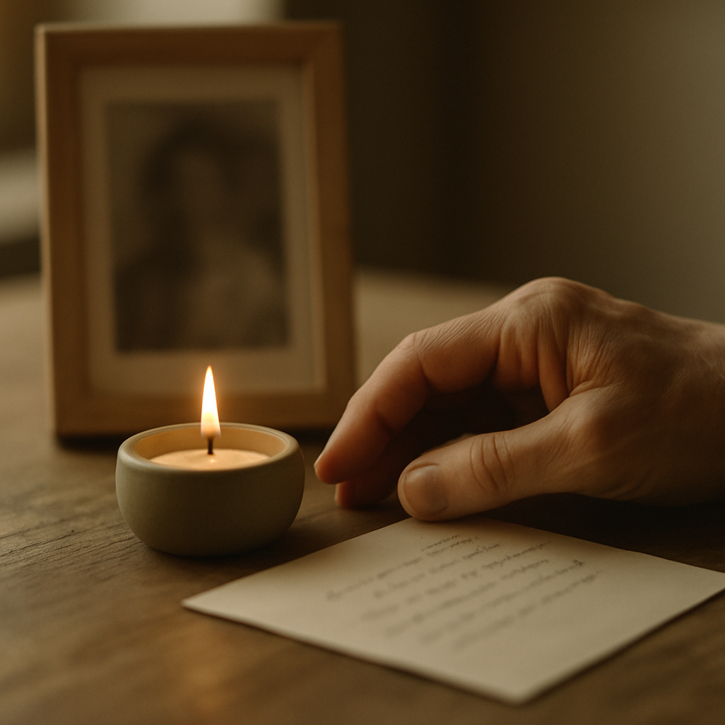 Gefühle anerkennen und zulassen – Trauermotive begleitet Dich